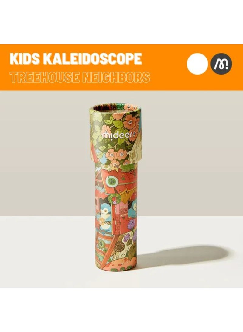 MiDeer Kaleidoscope for Kids – Treehouse Neighbours Theme | Durable Optical Toy with Colorful Patterns, Portable Sensory & Visual Development Toy for Children Ages 3+ - Image 5