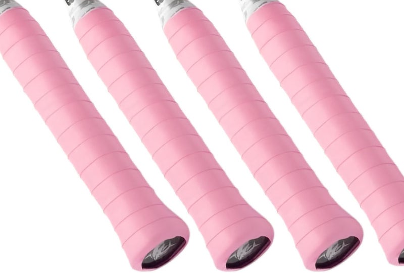 acers Store Racket Grip Pack of 4 PU Material(Rubber) Badminton/Squash/Tennis (Pack of 4 Peach) - Image 2