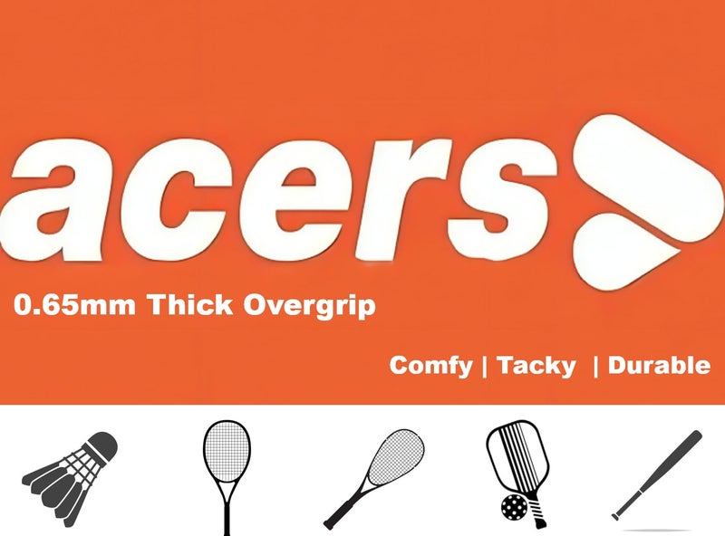 acers Store Racket Grip Pack of 4 PU Material(Rubber) Badminton/Squash/Tennis (Pack of 4 Peach) - Image 5