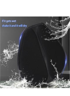 SYOSI 5-Layer Shock Motorcycle Seat Cushion Pressure Relief Hand Press Inflatable Motorcycle Air Seat Pad Shock Absorption Protective Comfortable for Touring Saddles(Black)  - Image 5