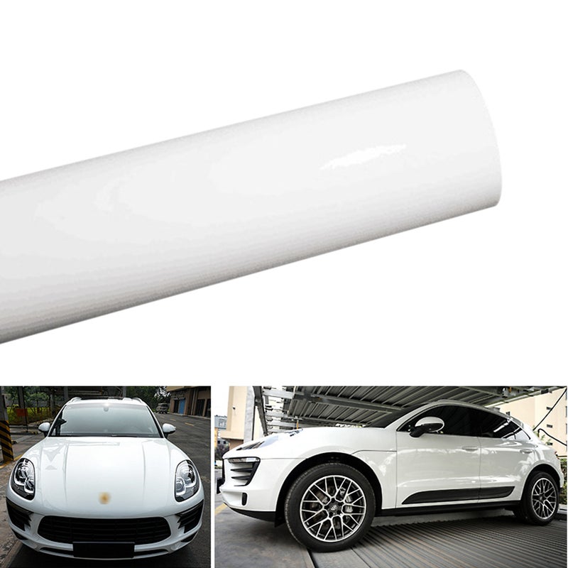 Stretchable Glossy Vinyl Film Protective Car Vinyl Wrap Stickers with Air Release Car Styling Accessories - Image 1