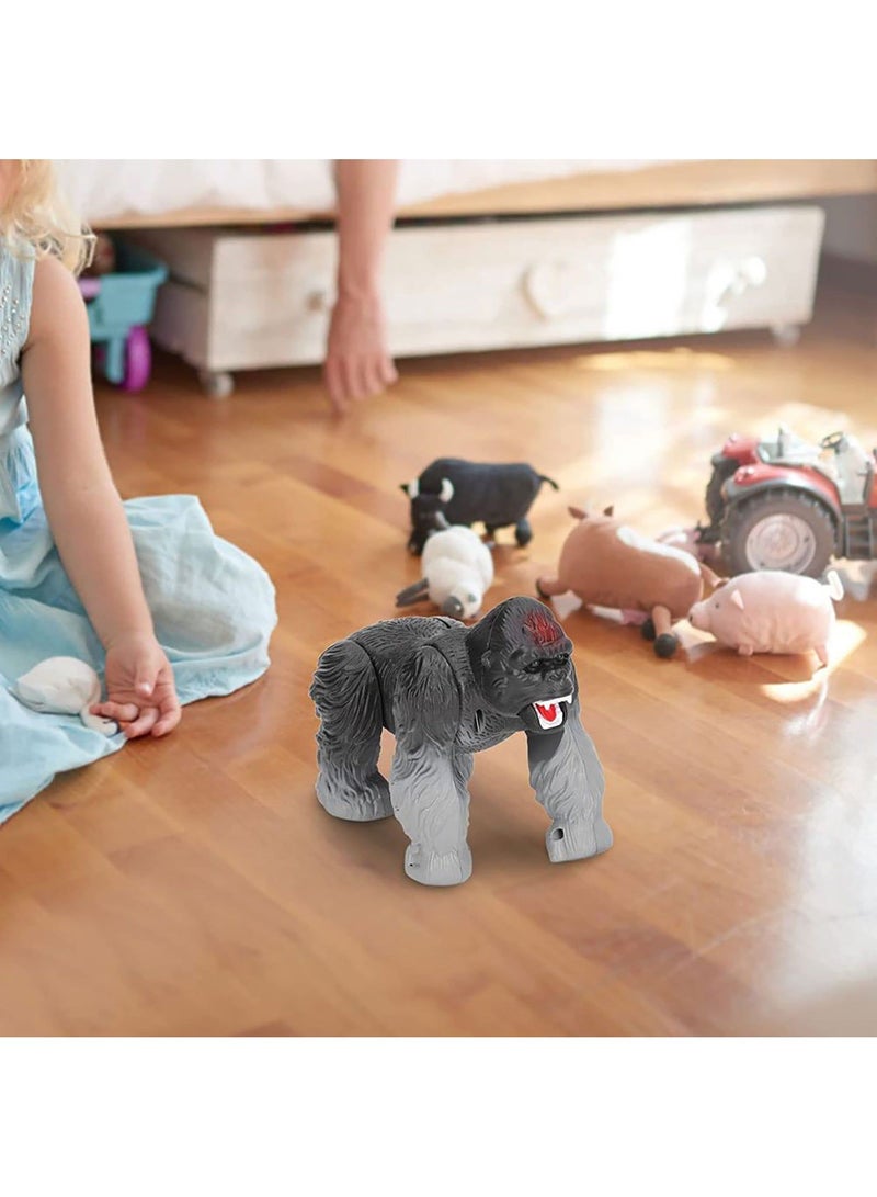Fitto Laser Remote Control Gorilla Toy - Life Like with Moving Body, Sound and Light - Image 5