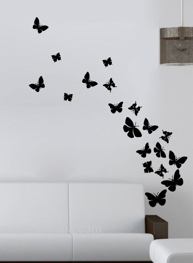 Merical Combo Set of 2 Wall Stickers |Owl Family|Flying Butterfly - Image 3
