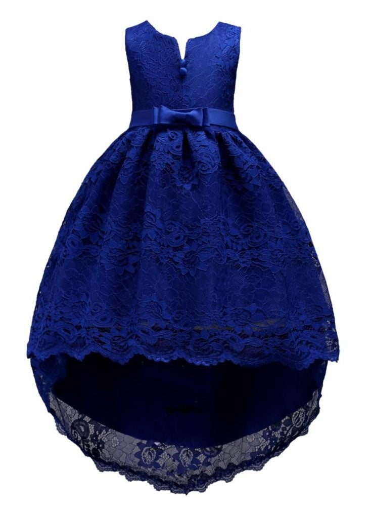 Best Gift Fashion Flower Kids Party Dress For Girl Children Costume Dress Elegant Embroidery Princess Dresses Vestido Girls Evening Clothes  - Image 1