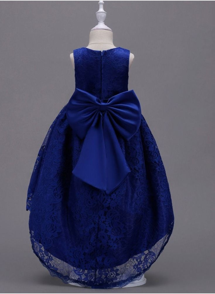 Best Gift Fashion Flower Kids Party Dress For Girl Children Costume Dress Elegant Embroidery Princess Dresses Vestido Girls Evening Clothes  - Image 3