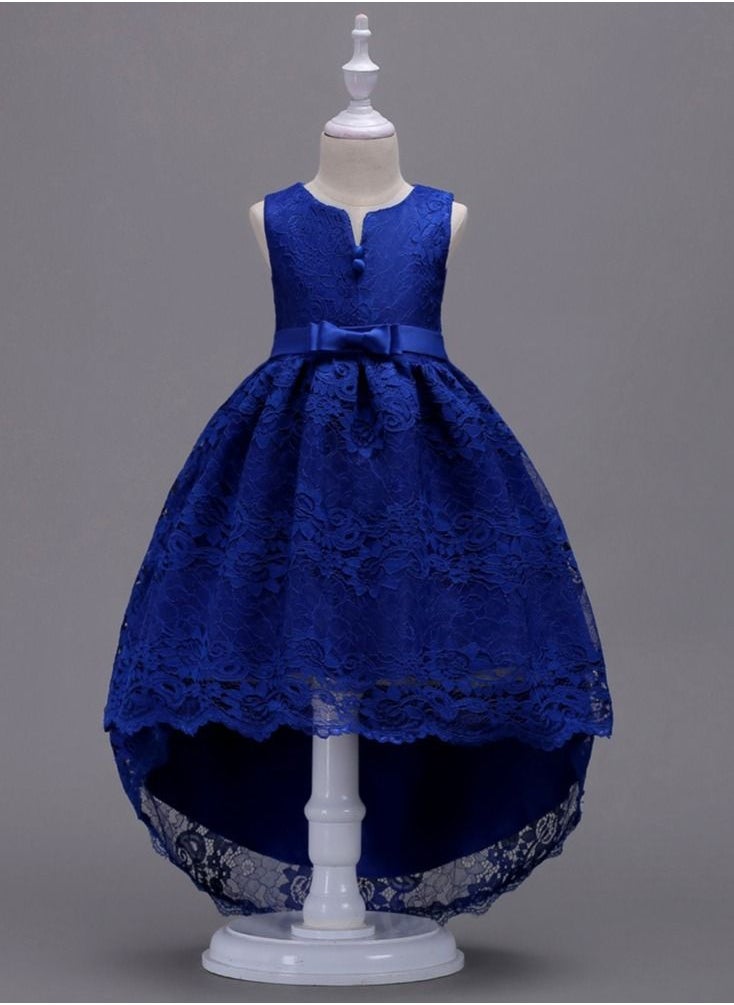 Best Gift Fashion Flower Kids Party Dress For Girl Children Costume Dress Elegant Embroidery Princess Dresses Vestido Girls Evening Clothes  - Image 2