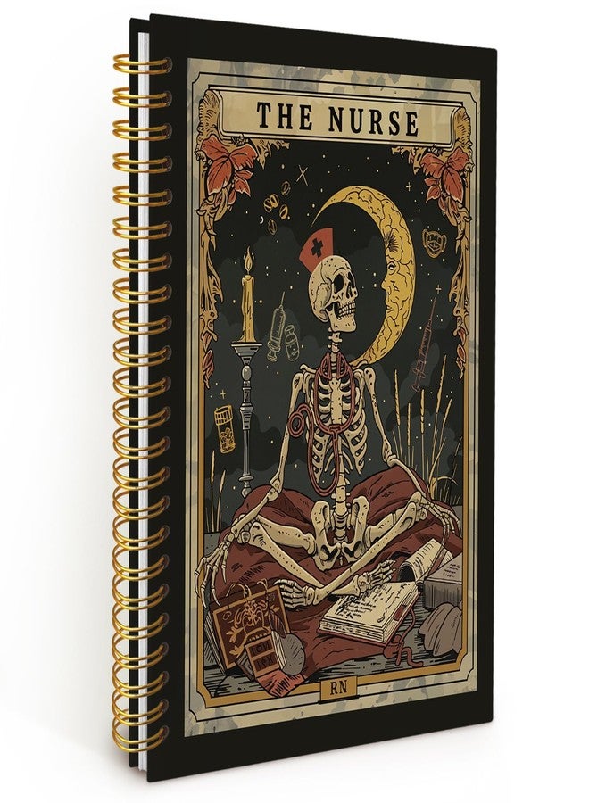 Wheatwin Nurse Gifts for Nursing Student Notebook Journals, Nursing Notebook, Nurse Gifts for Women, Nurse Appreciation Gifts, Nurse Supplies Hardcover Spiral Notebook 5.5x8.3 - Image 1