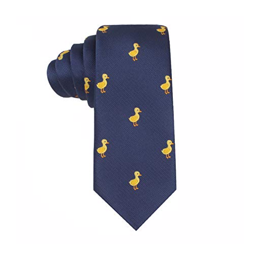 AUSCUFFLINKS Duck Tie for Him | Duckling Animal Lover Neckties for Men | Bird Ties for Him | Birthday Gift for Guys (Duck) - Image 3