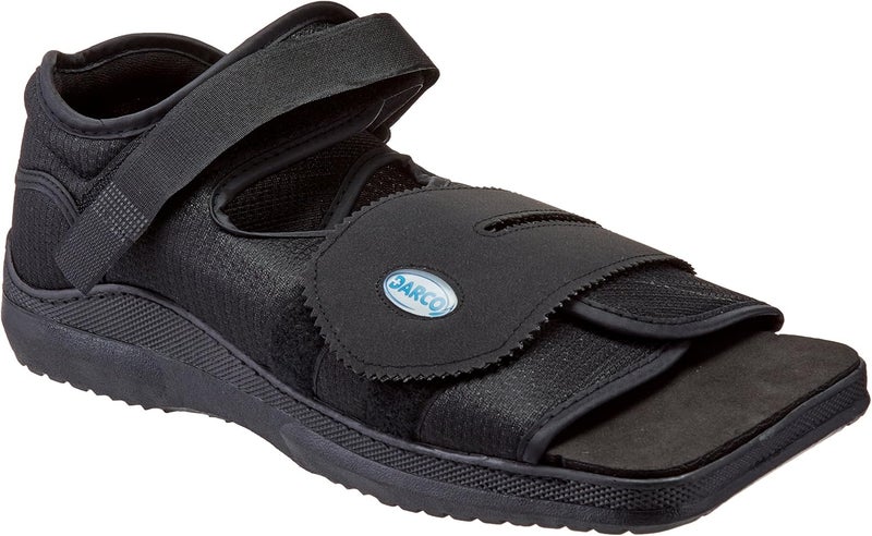 Darco Med-Surg Shoe, Post op Shoes for Broken Toe, Medical Walking Shoes, Cast Foot Brace for Foot Surgery Operation, Men's X-Large - Image 1