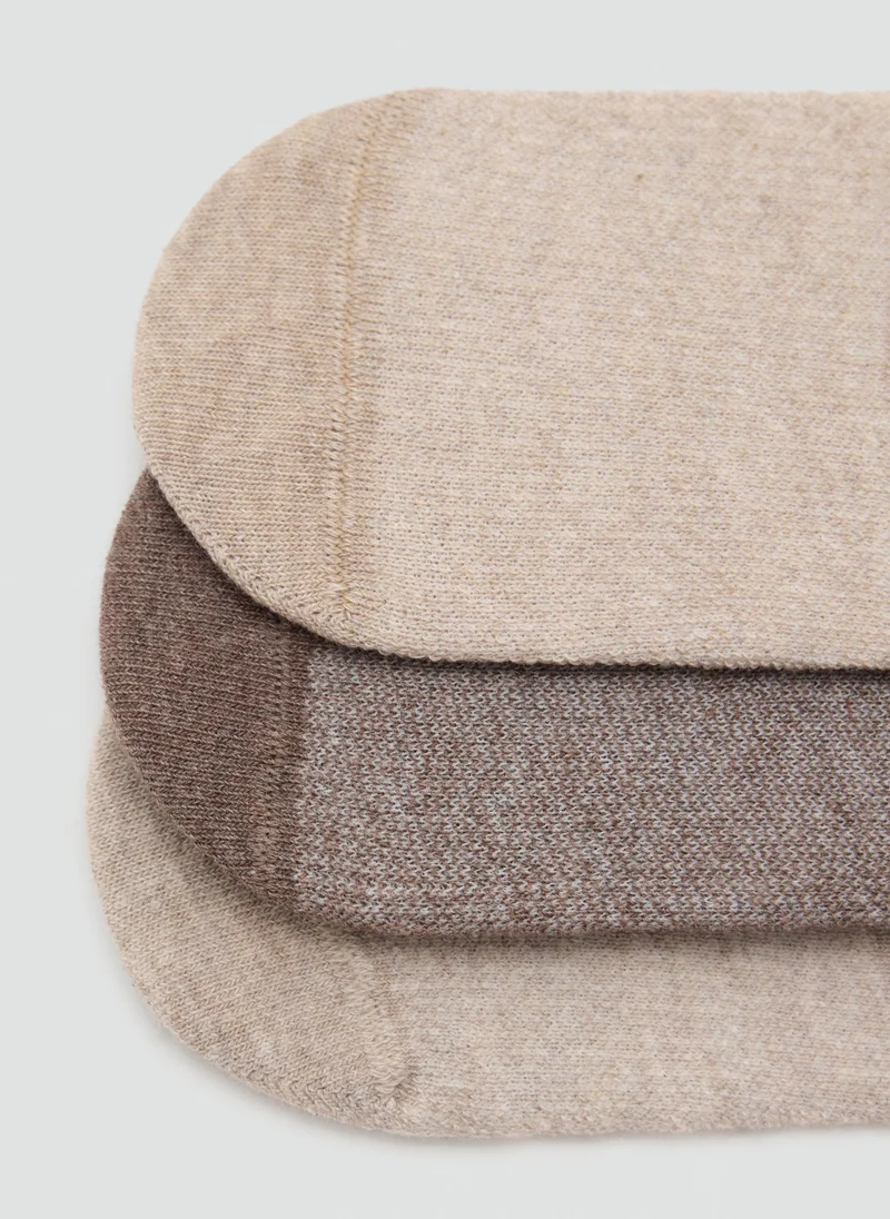 Mango Man Socks Pinksand