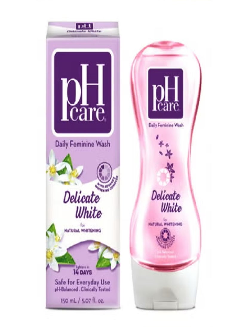 Ph Care Daily Feminine Wash Delicate White 150 ml
