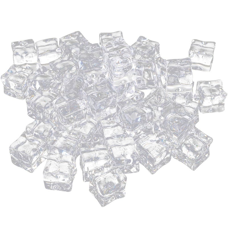50 Clear Acrylic Fake Reusable Ice Props For Food Photography Craft Decoration Irregular Shape Aesthetic Projects - Image 2