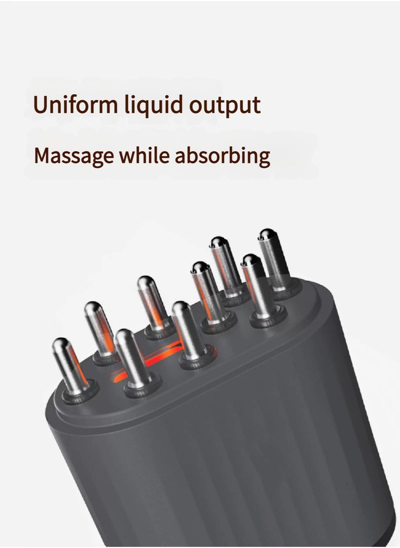 JoyousSto Electric Hair Oil Applicator, 2 in 1 Hair Oiling Applicator and Scalp Oil Applicator, Electric Hair Oil Applicator for Hair Growth, Oil Massager for Scalp, Oil Dispenser for Hair black  - Image 5