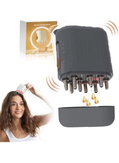JoyousSto Electric Hair Oil Applicator, 2 in 1 Hair Oiling Applicator and Scalp Oil Applicator, Electric Hair Oil Applicator for Hair Growth, Oil Massager for Scalp, Oil Dispenser for Hair black  - Image 1