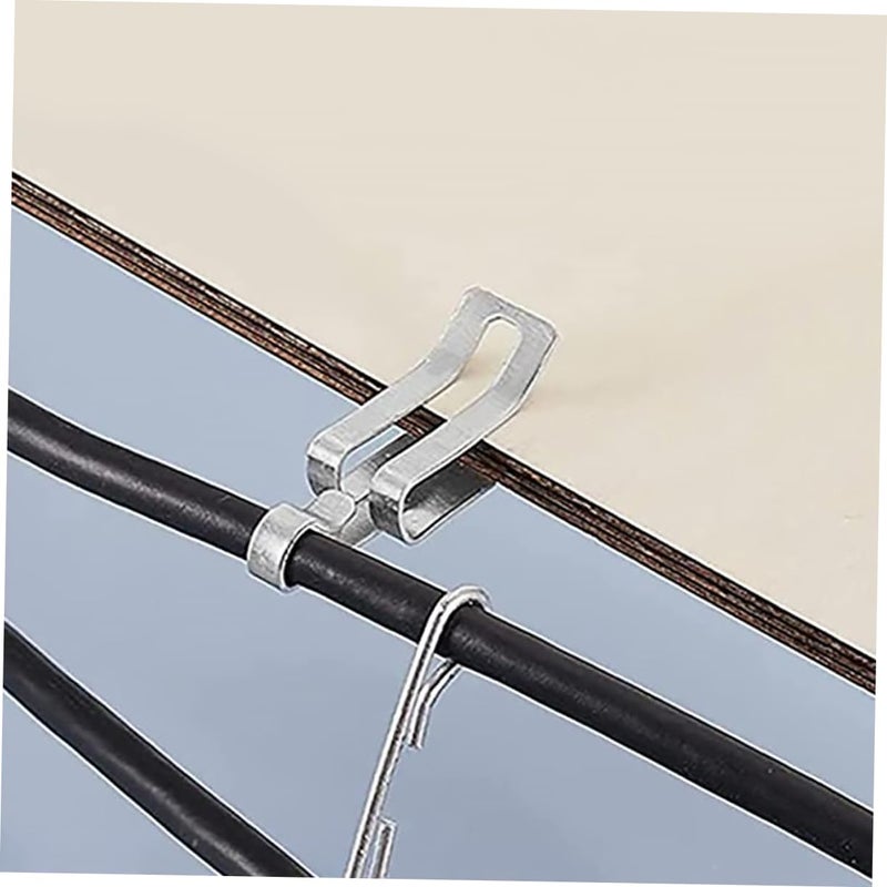 Aluminum Cable Clips 20 Pack for Outdoor Insulation Heat Tape Gutter and Wire - Image 5