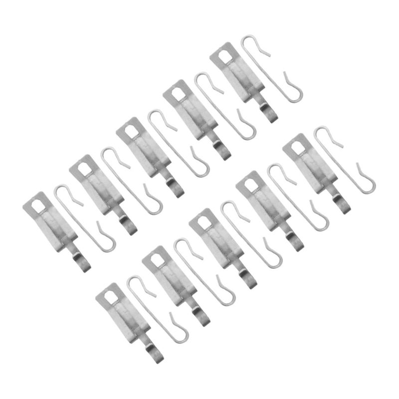 Aluminum Cable Clips 20 Pack for Outdoor Insulation Heat Tape Gutter and Wire - Image 2