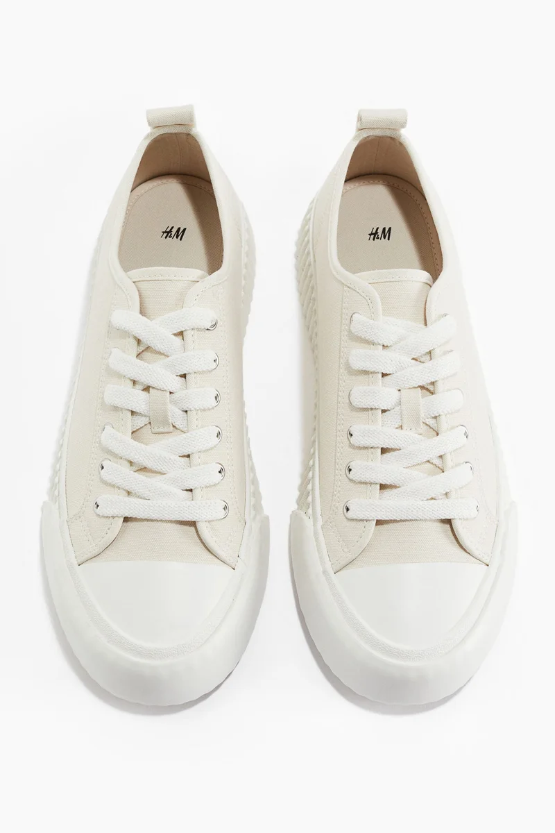 اتش اند ام حذاء رياضي من الكنفاز