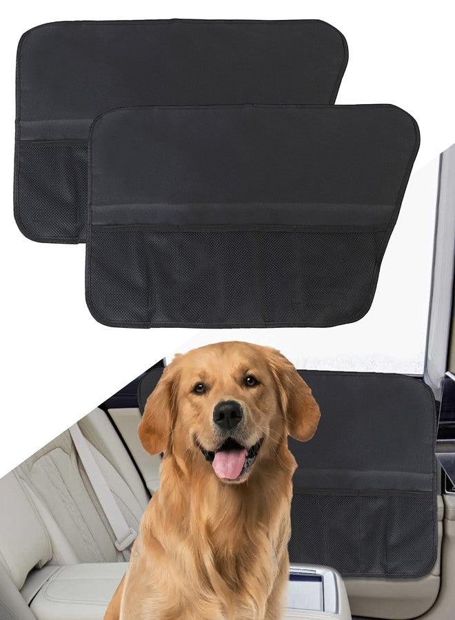 SUJADE YAKEFLY 2 Pcs Car Door Protector,Car Door Scratch Guard,Car Door Protector for Dogs,Car Accessories Dog Back Seat Protector,Scratch Resistant Dog Car Door Cover,Vehicle Door Protector - Image 1