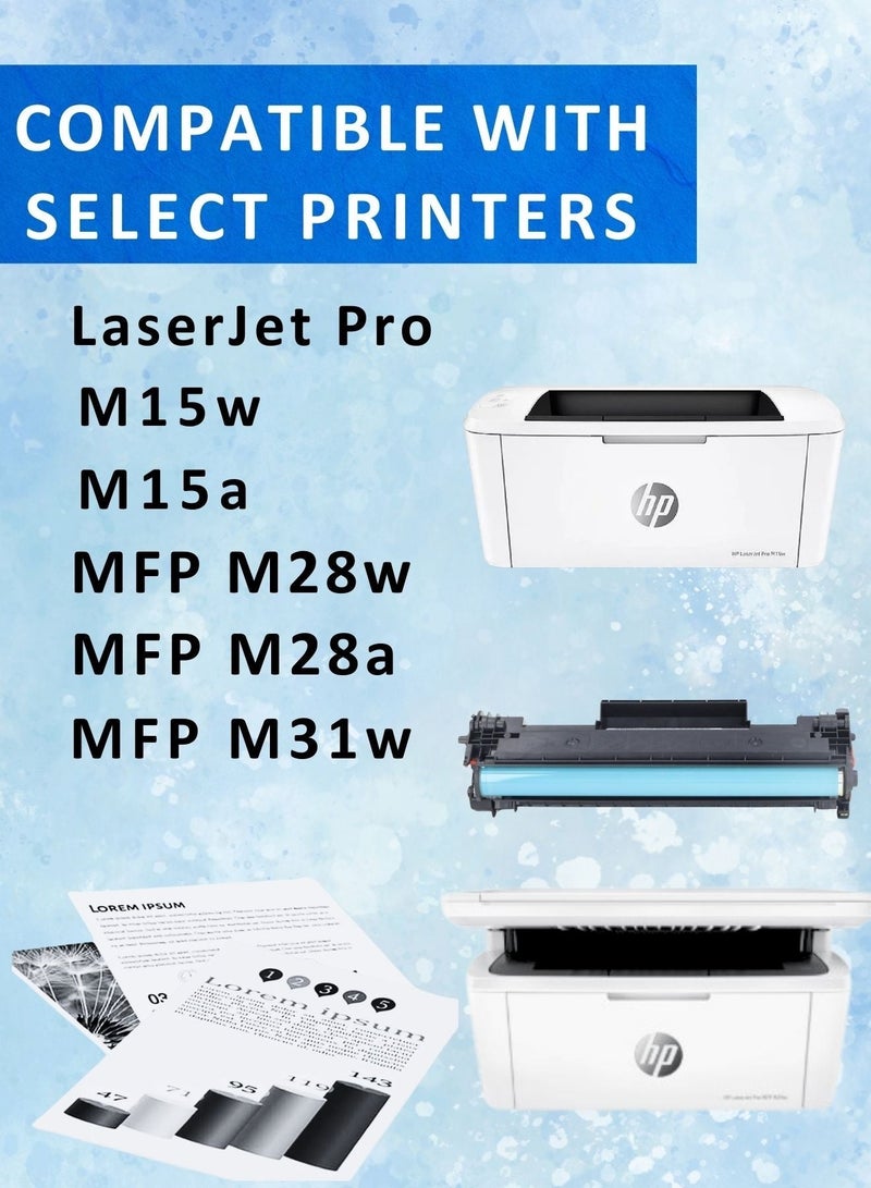 Taraf 44A CF244A Toner Cartridge Compatible for  HP Laserjet Pro M15w M15a MFP M28w M28a M31w Printers - Image 2