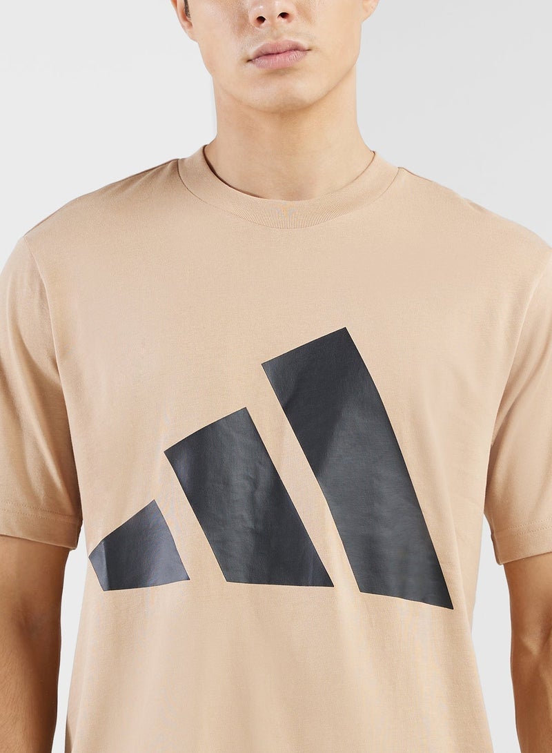 Adidas Single Jersey Big Logo T-Shirt - Image 3