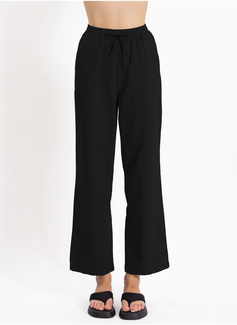 SHAPES COMFORT STRAIGHT COTTON TROUSERS