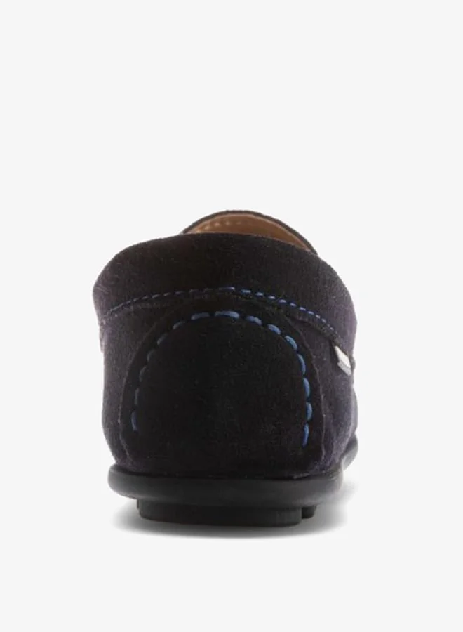 Pablosky Boys' Accent Detail Slip-On Moccasins