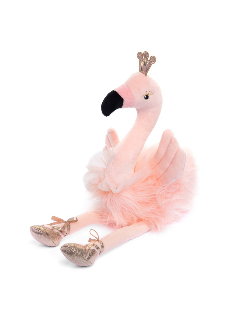 Laila and Lainey Plush Ballerina Flamingo Stuffed Animal for Girls Kids Birthday Gifts and Decor  - Image 1