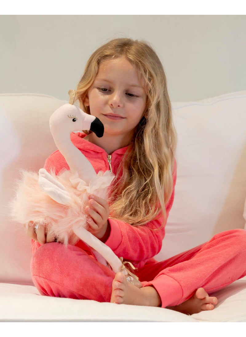 Laila and Lainey Plush Ballerina Flamingo Stuffed Animal for Girls Kids Birthday Gifts and Decor  - Image 5