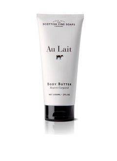 سكوتش فاين سوبس زبدة الجسم بالحليب Au Lait في أنبوب 7 أونصة من Scottish Fine Soaps 