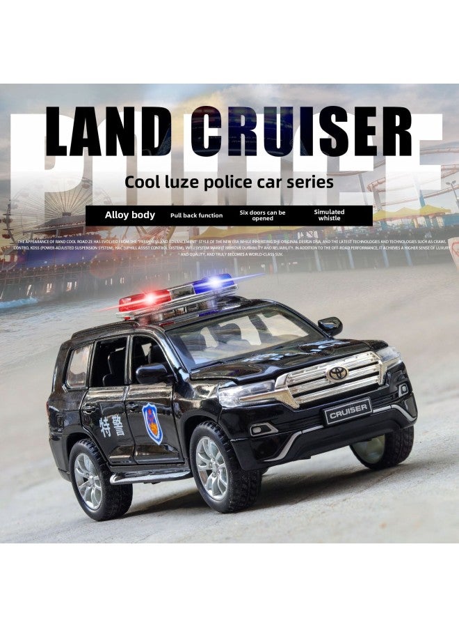 1 (bulk) Cool Road Ze Police Car Fire Special Police Simulation 1:32 Alloy Toy Car Model Gift Ornaments Stall-Color:White  - Image 5