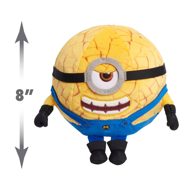 Minions Illumination Minions Despicable Me 4 Squooshy Plush Mega Jerry, Kids Toys for Ages 3 Up by Just Play - Image 3