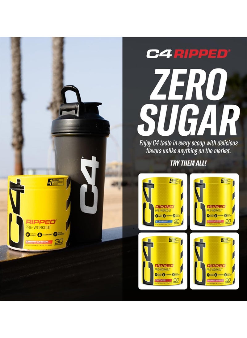 سيلوكور مسحوق C4 ريبيد قبل التمرين بنكهة الفواكه الاستوائية - Image 4