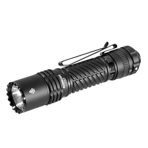 ACEBEAM T37 EDC Tactical 5 Modes Rotary Magnetic Switch Flashlight Rechargeable, 4000 High Lumens 440M Long Range Flashlight, Two-Stage Tail Switch Pocket LED Flashlight, Super Bright Flash Light - Image 1