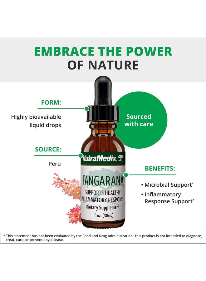 NutraMedix Tangarana Drops - Palo Santo (Triplaris peruviana) Extract for Healthy Inflammatory Response Support - Vegan Supplements from Plants (1oz / 30ml) - Image 4