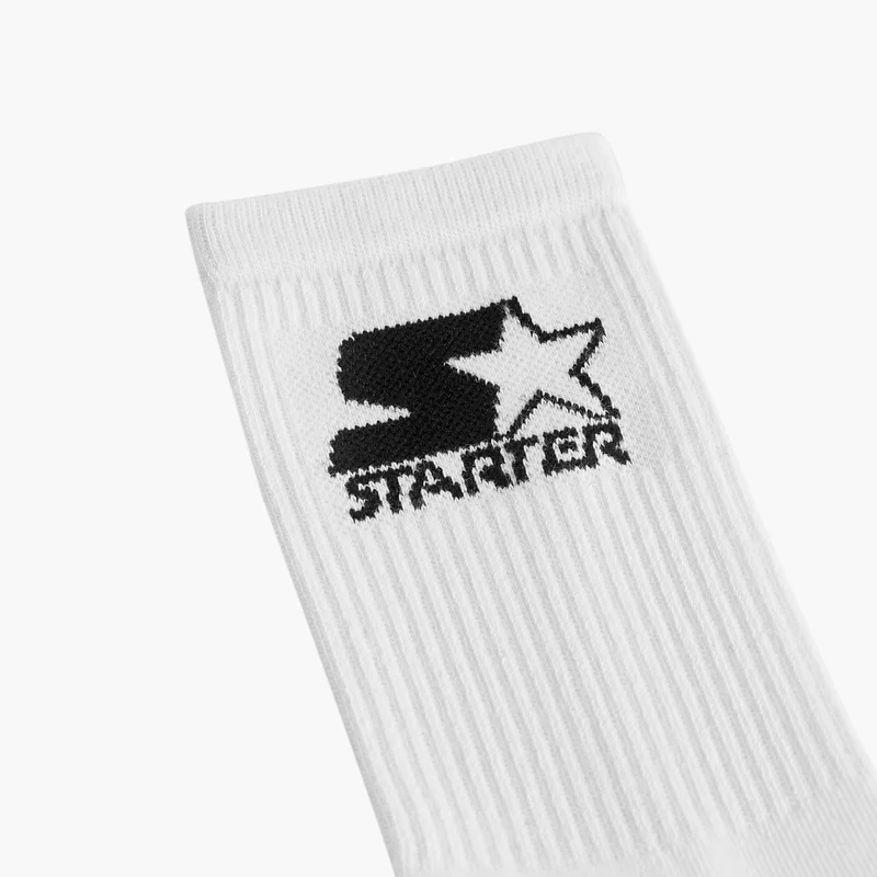 STARTER Set of 3 - Starter Ribbed Crew Length Socks