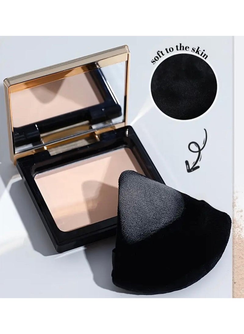 CleanWave - The Pure Effect 6PCS Velvet Triangle Powder Puff – Fluffy & Dense for Flawless, Even Makeup Application – Fragrance-Free, Black Beauty Tool for Loose & Body Powder, Makeup Sponge, Triangle Powder Puffs  - Image 3