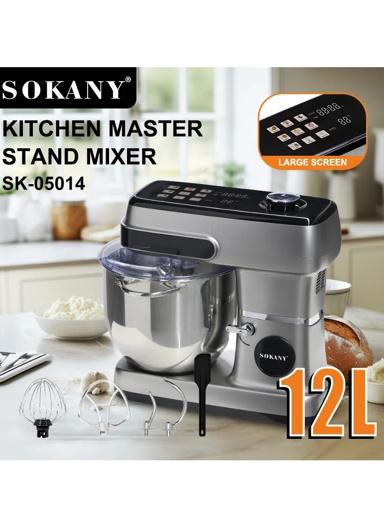 سوكاني SK-05014 عجانه سوكانى ديجيتال رسومات+تايمر 12لتر 2200وات  - Image 2