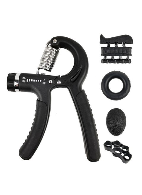 Hand Grip Strengthener Kit Strength Trainer Home Workout Equipment For Finger Exercise