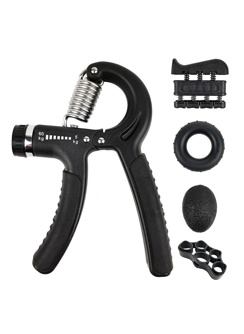 GOLDEN MILLION - Hand Grip Strengthener Kit Strength Trainer Home Workout Equipment For Finger Exercise - Image 1