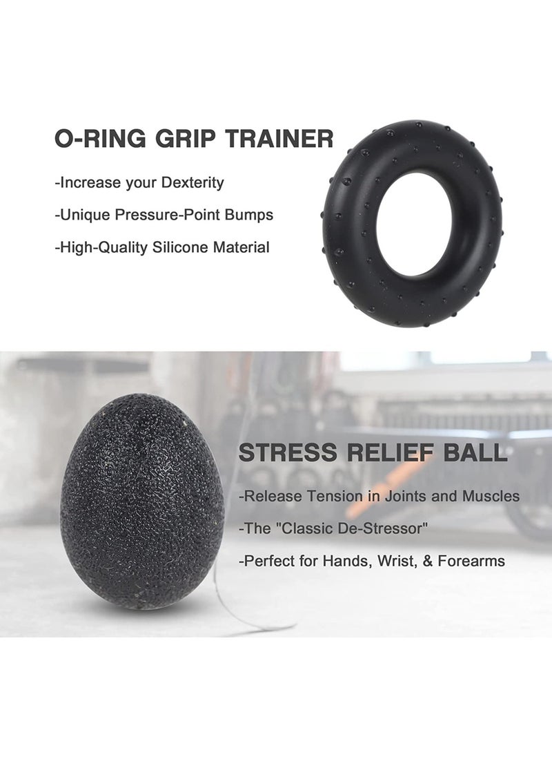 GOLDEN MILLION - Hand Grip Strengthener Kit Strength Trainer Home Workout Equipment For Finger Exercise - Image 1