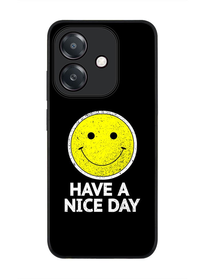 Stylizedd For Oppo A5i Case,Slim fit Camera Protection, Shockproof Thin Phone cover  - Have a nice day