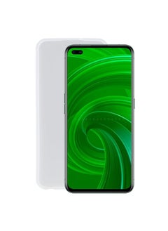 HuHa غطاء حافظة TPU لهاتف Realme X50 Pro 5G أبيض غير لامع 