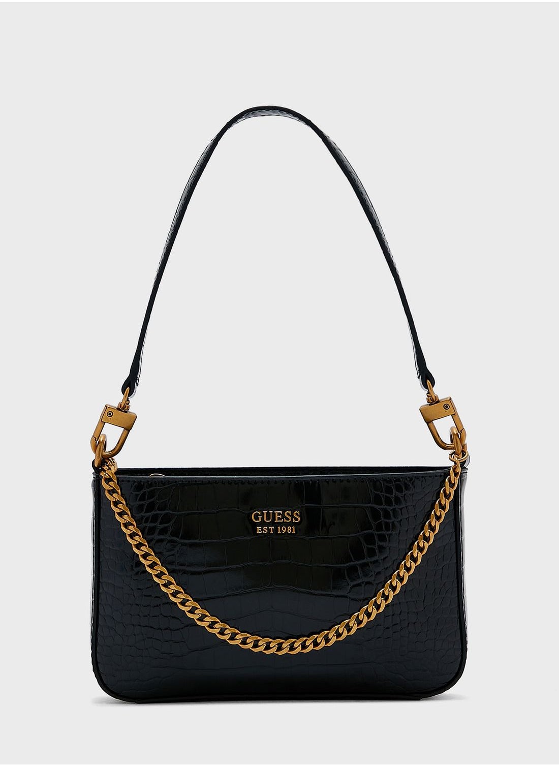 Buy Guess Black Katey Mini Satchel for Women in Oman