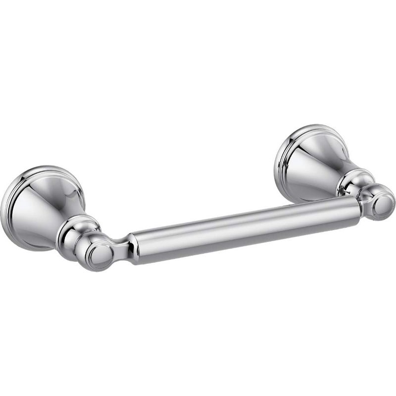 Delta Woodhurst 1Pack Toilet Paper Holder Polished Chrome Tissue Roll Holder for Bathroom Organization and Storage Pivoting Toilet Tissue Holder Wall Bathroom Accessories 73250 - Image 2