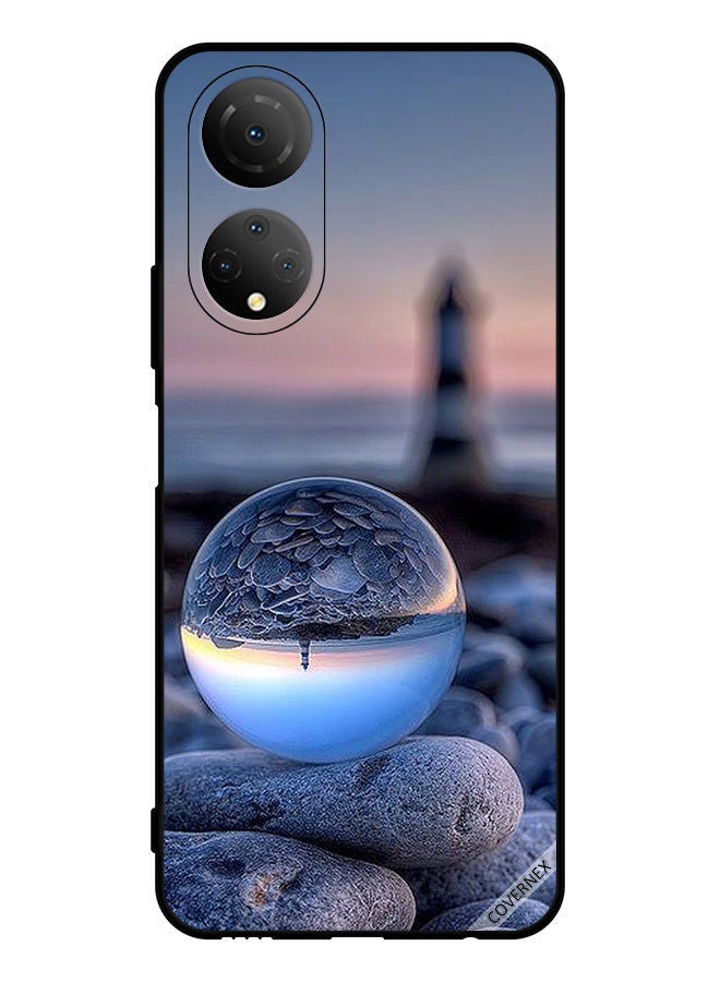 Covernex Protective Case Cover For Honor X7 Photography Of Nature In Round Glass  - Image 1