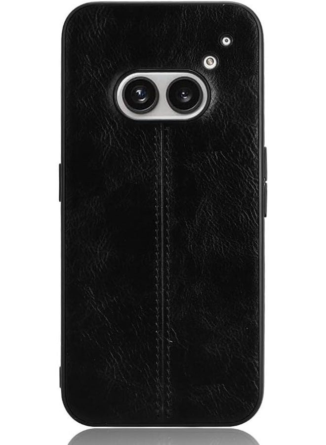 متوافق مع هاتف Nothing Phone 2A، غطاء خلفي من جلد العجل الفاخر PU الناعم لهاتف Nothing Phone 2A. - Image 2