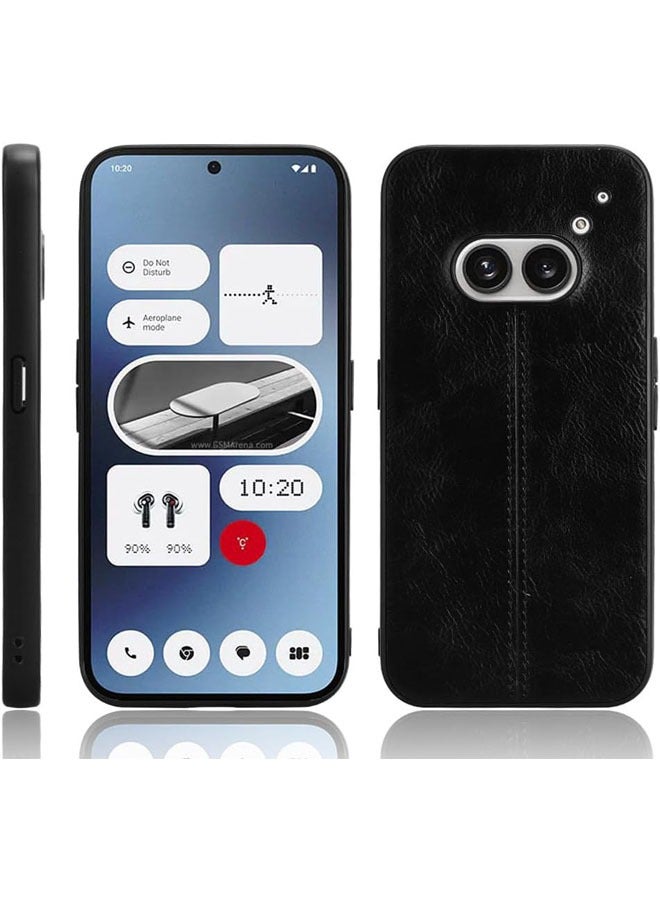 متوافق مع هاتف Nothing Phone 2A، غطاء خلفي من جلد العجل الفاخر PU الناعم لهاتف Nothing Phone 2A. - Image 5