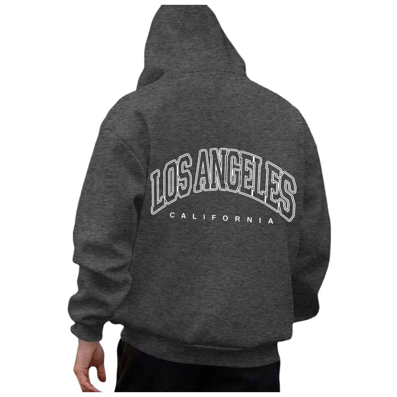 2024 new hooded sweater loose letter printing design Joker factory wholesale Europe and the United States in autumn and winter - Image 5