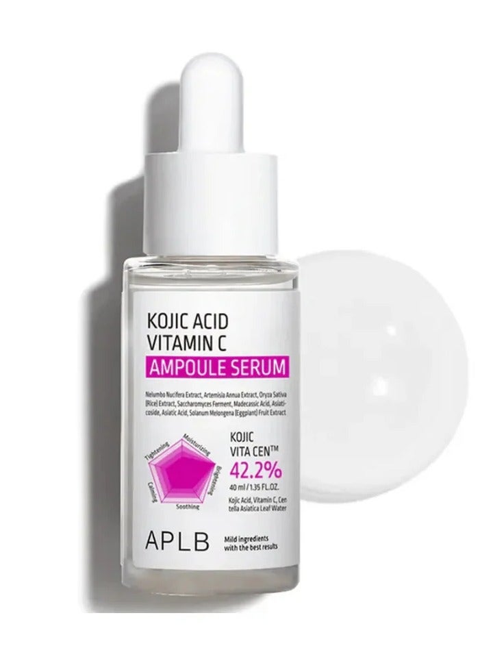 ايه بي ال بي مصل أمبولة حمض الكوجيك وفيتامين C من أبلب، 40 مل - Image 1