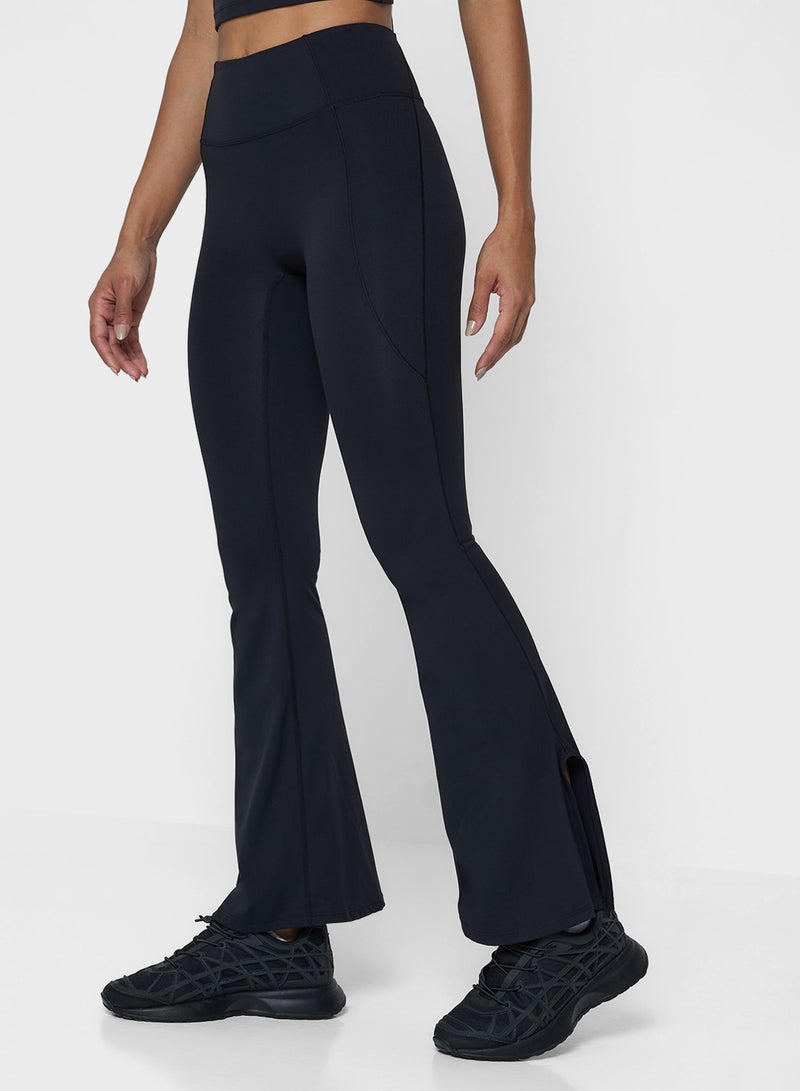 فورورد ليجنز واسع بخصر مرتفع بدون خياطة - Image 1